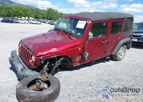 2013 Jeep Wrangler Unlimited Sport from USA, damaged, VIN 1C4HJWDG1DL584083